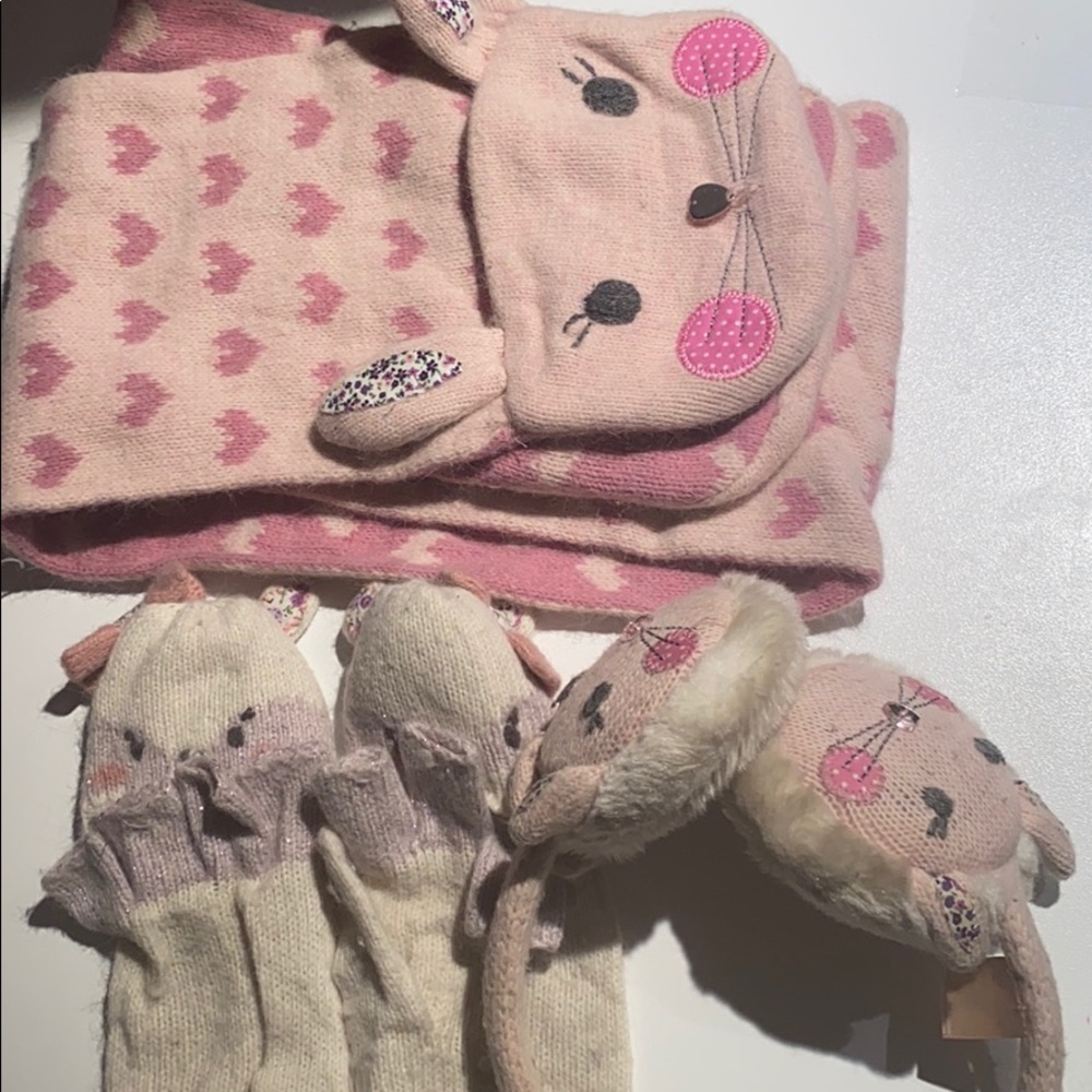 Kids Winter Gloves, Earmuffs, & Scarf Accessorize